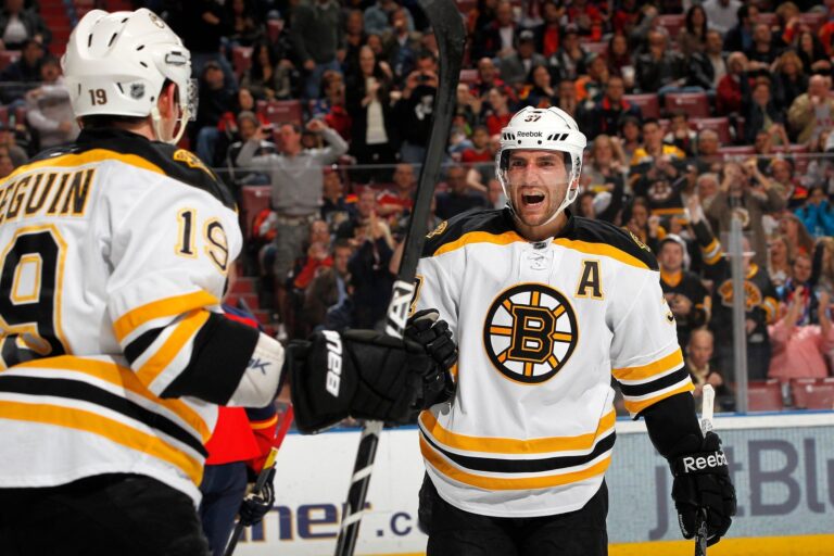 Patrice Bergeron encense Nick Suzuki et croit au retour de la rivalité Canadiens-Bruins