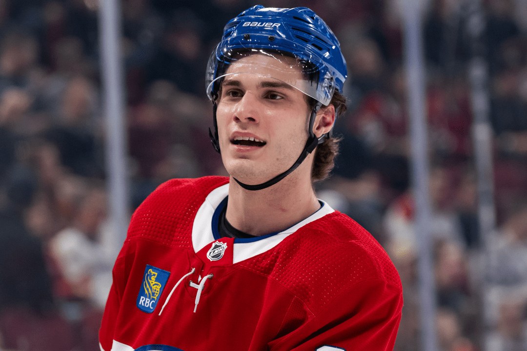 Juraj Slafkovsky avec le Canadien