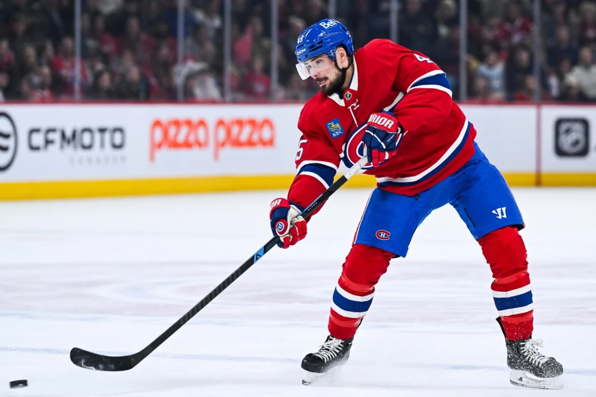 Alexandre Carrier en action avec le Canadien