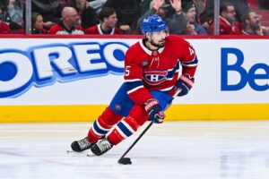 Alexandre Carrier avec les Canadiens de Montréal