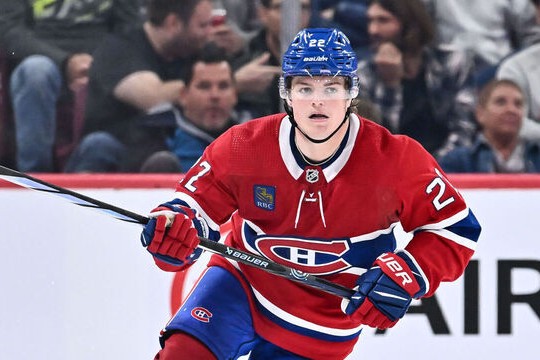 Cole Caufield avec le Canadien de Montréal