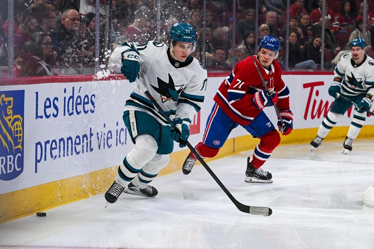 Macklin Celebrini au Centre Bell