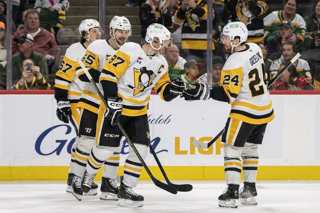 Sidney Crosby, capitaine des Penguins de Pittsburgh