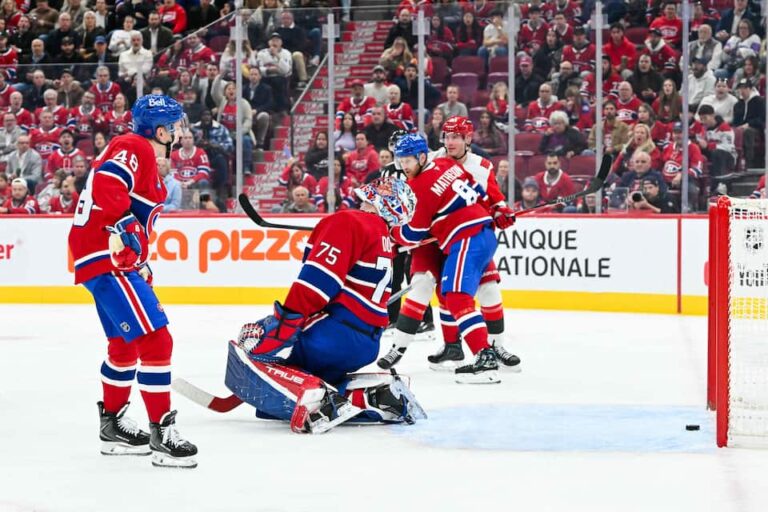 Qui gardera le filet contre les Sabres ? Martin St-Louis n&rsquo;a pas encore tranché entre Jacob Fowler et Jakub Dobes