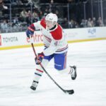Adam Engstrom 42 Canadiens blanc