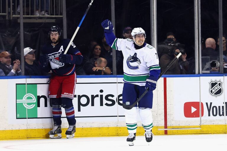 Brendan Gallagher obtient enfin son premier point avec les Canucks