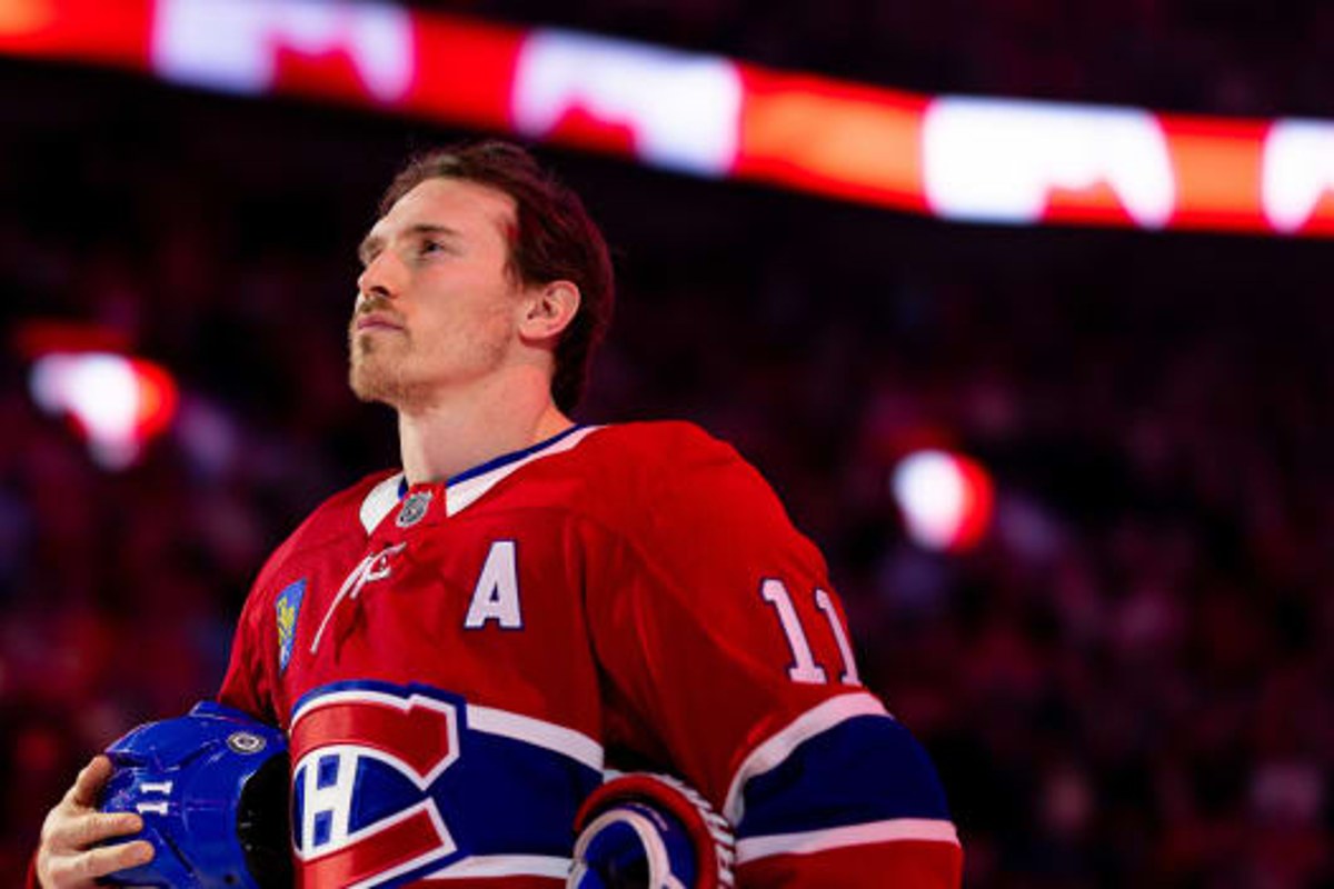 Brendan Gallagher en chandail du Canadien de Montréal