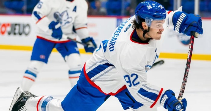 Anthony Beauregard, des Lions de Trois-Rivières