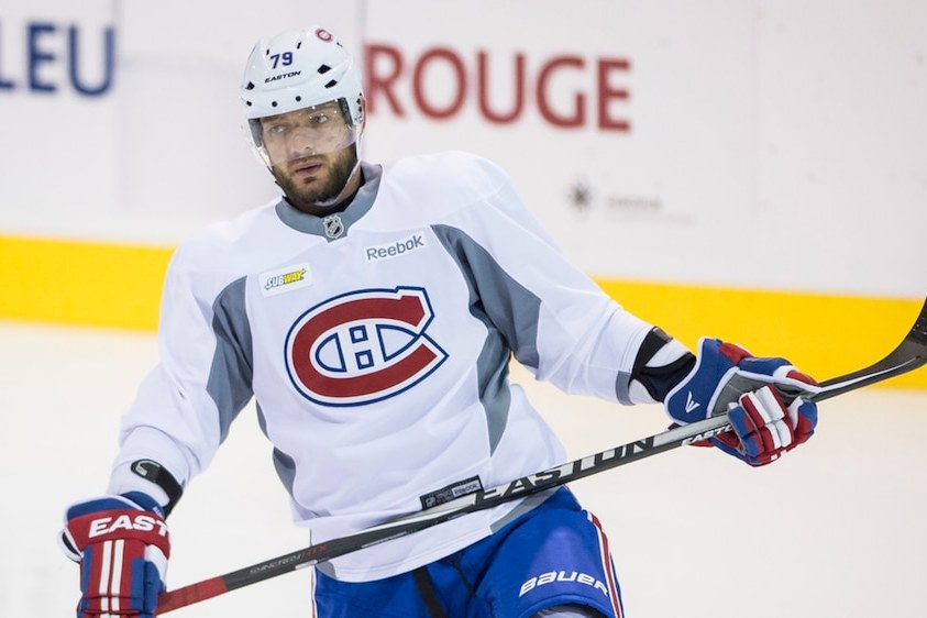Andrei Markov à l'entraînement du Canadien