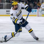 Michael Hage avec les Wolverines du Michigan