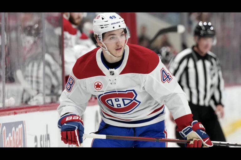 Lane Hutson : un but, une passe et 6 points en 6 matchs
