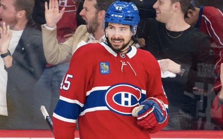 Alexandre Carrier avec le Canadien