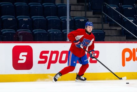 Luke Mittelstadt avec le Rocket de Laval