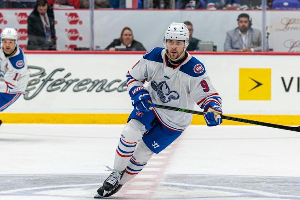 Brooklyn Kalmikov 9 Lions de Trois-Rivieres blanc