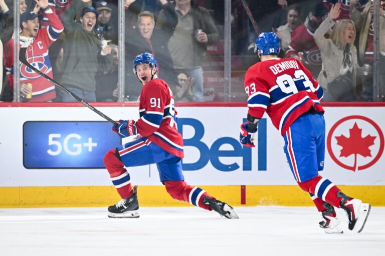 Oliver Kapanen de retour sur la glace à Brossard