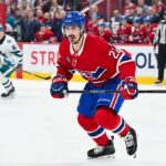 Chris Kreider en chandail rouge du Canadien de Montréal