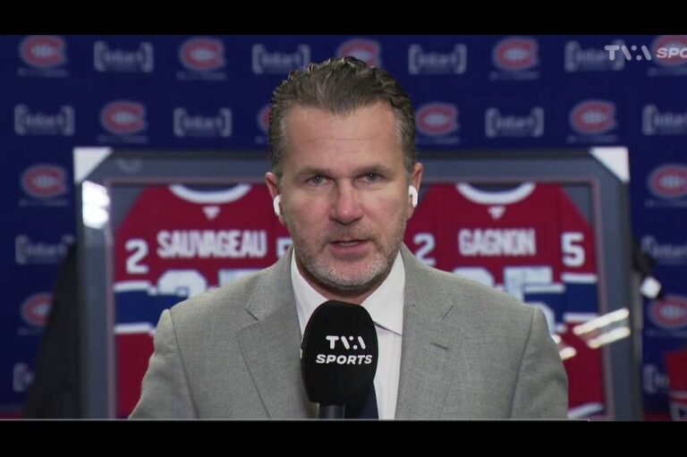 Renaud Lavoie, journaliste de TVA Sports