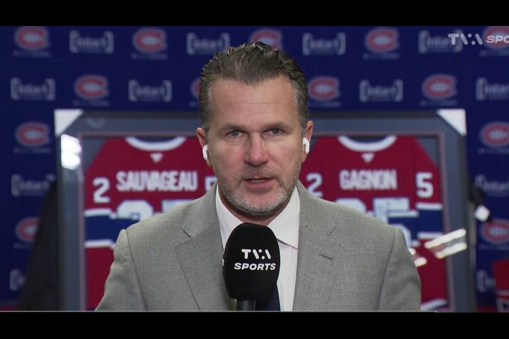 Renaud Lavoie, journaliste de TVA Sports