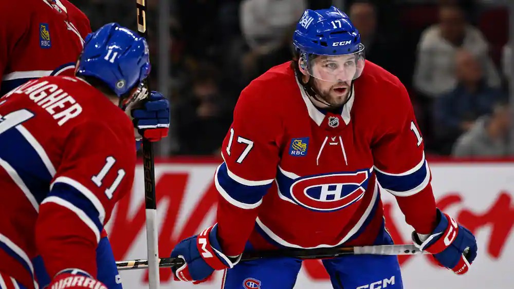 Josh Anderson avec le Canadien de Montréal
