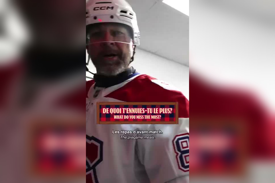 Un ancien des Canadiens répond à la question : de quoi t'ennuies-tu le plus?