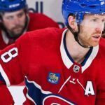 Mike Matheson en chandail rouge du Canadien