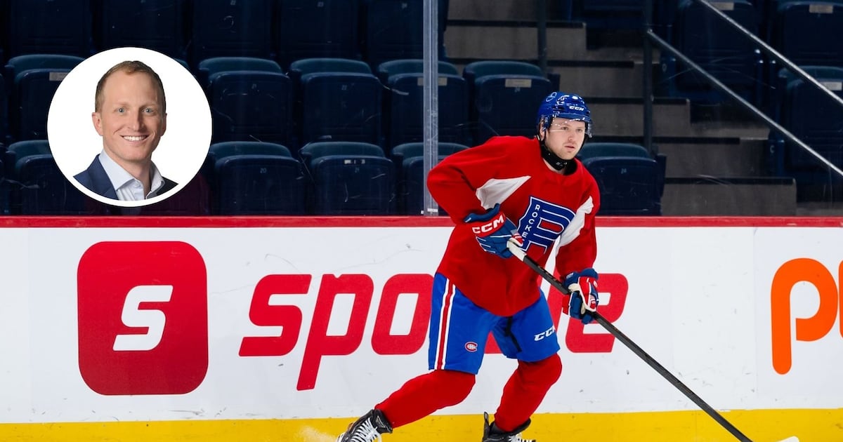 Luke Mittelstadt avec le Rocket de Laval