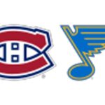 Logos des Canadiens et des Blues de St. Louis