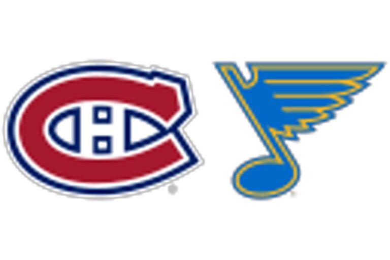 Logos des Canadiens et des Blues de St. Louis