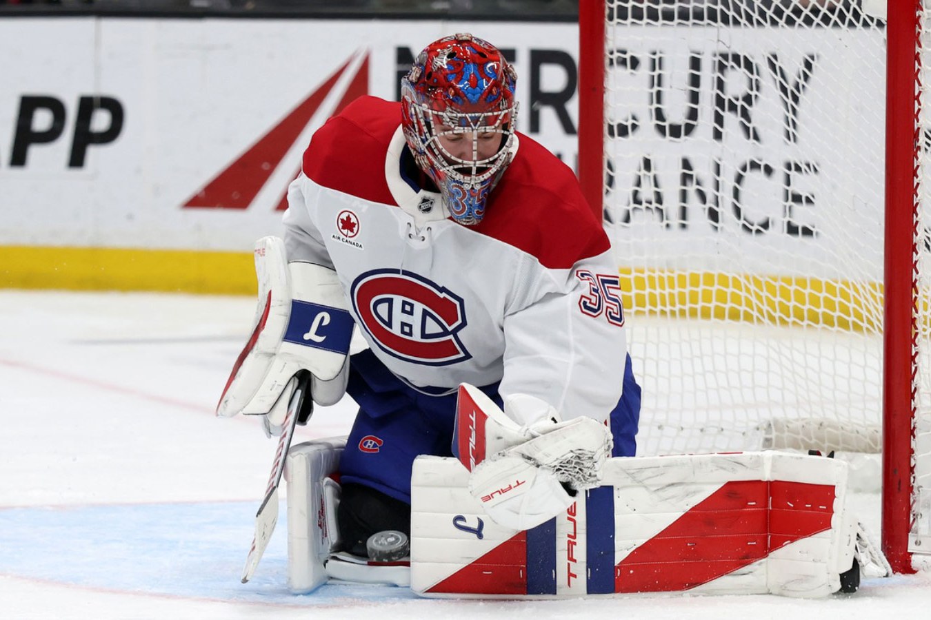 Samuel Montembeault avec le Canadien de Montréal
