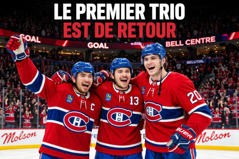 Le premier trio du CH est-il de retour?