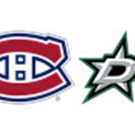 Logos des Canadiens de Montréal et des Stars de Dallas