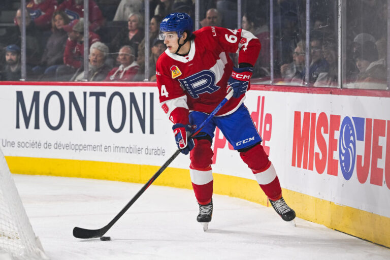 David Reinbacher saisit sa chance avec le Rocket depuis le départ de Struble