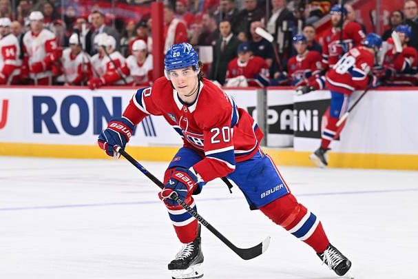 Juraj Slafkovsky avec le Canadien