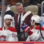 Martin St-Louis derrière le banc du Canadien