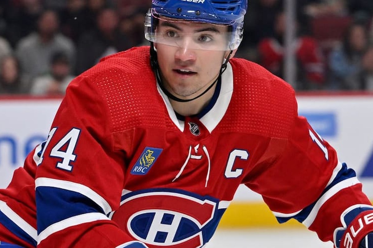 Nick Suzuki, numéro 14 et capitaine des Canadiens