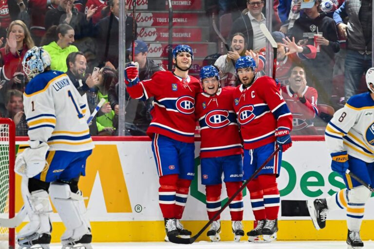 Nick Suzuki n&rsquo;a pas marqué depuis le match d&rsquo;ouverture, mais il mène toujours l&rsquo;attaque