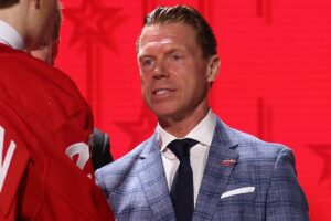 Kris Draper, dirigeant des Red Wings de Detroit