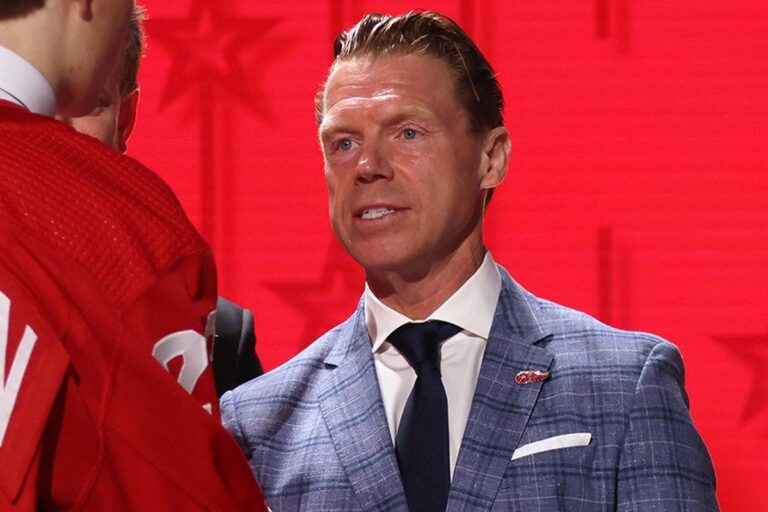 Kris Draper, dirigeant des Red Wings de Detroit