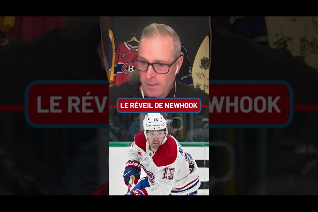 Alex Newhook, numéro 15 du Canadien, dans l'extrait de La Poche Bleue sur son réveil à Dallas