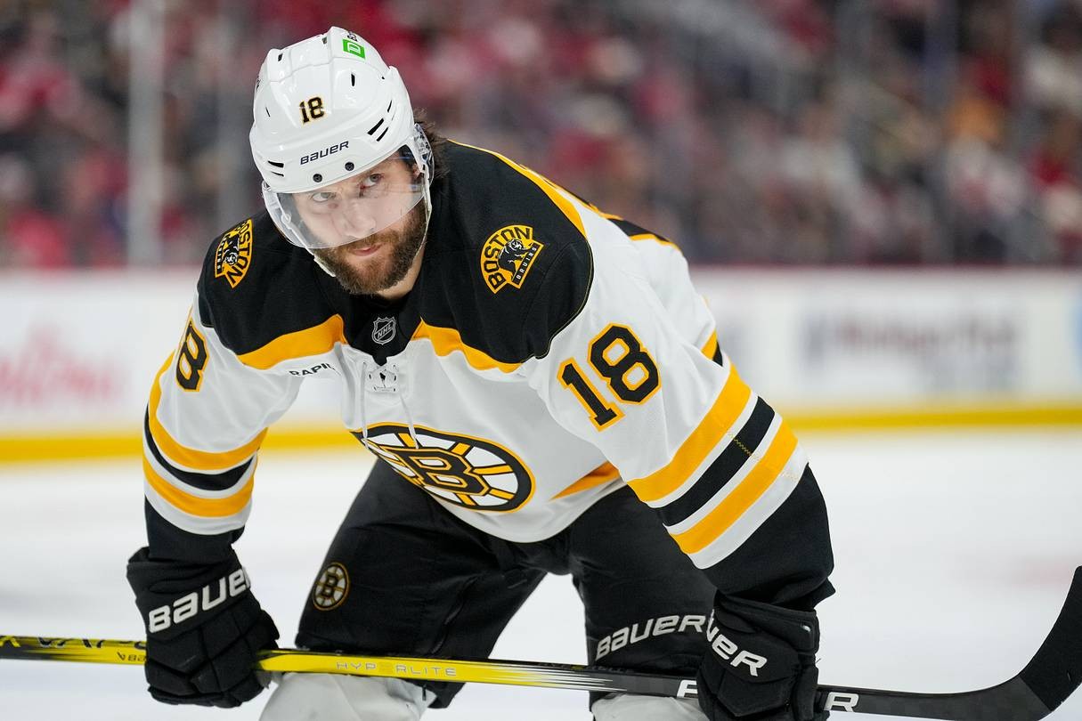 Pavel Zacha des Bruins de Boston
